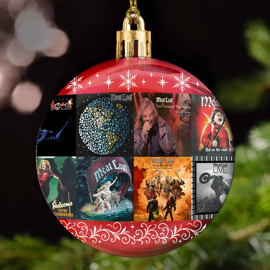 Meat Loaf Ball Ornament – Theatrical Rock Icon