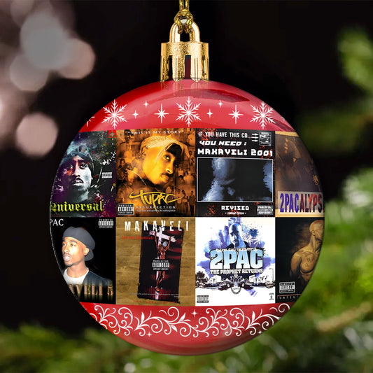 2Pac Ball Ornament – Legacy of Hip-Hop