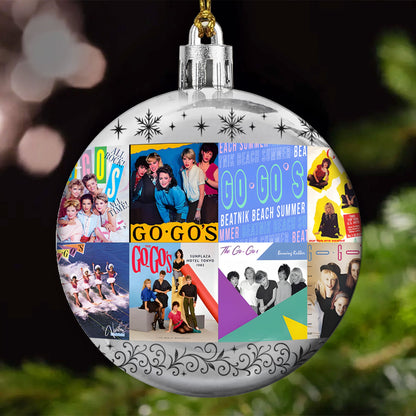 The Go-Go’s Ball Ornament – Pop Rock Trailblazers