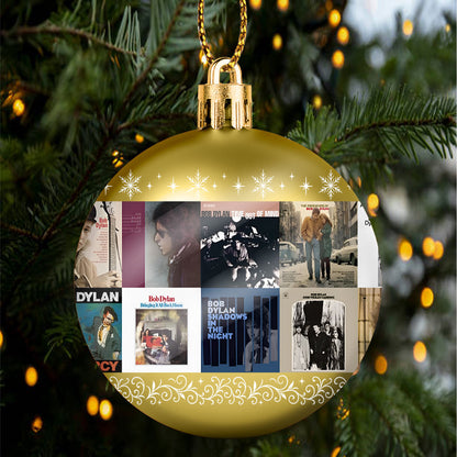 Bob Dylan Ball Ornament – A Tribute to the Poet of Rock and Timeless Melody