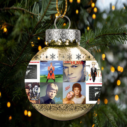 David Bowie Ball Ornament – A Stardust Celebration of Art, Sound, and Cosmic Style