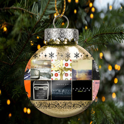 Indigo Girls Ornament – Folk Harmony in Holiday Glow