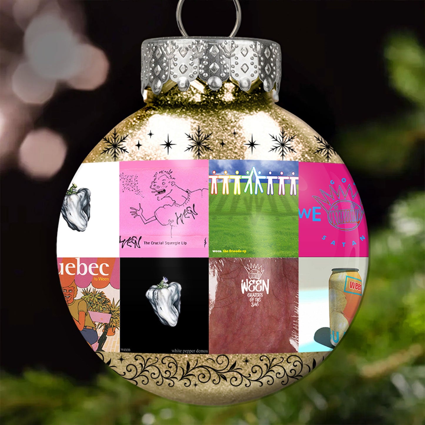 Ween Ball Ornament – A Wild and Whimsical Tribute to Musical Eccentricity