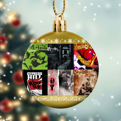 Cypress Hill Album Covers Christmas Ball Ornament