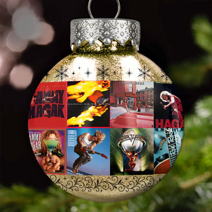 Sammy Hagar Ball Ornament – Rocking the Holidays with the Red Rocker Spirit