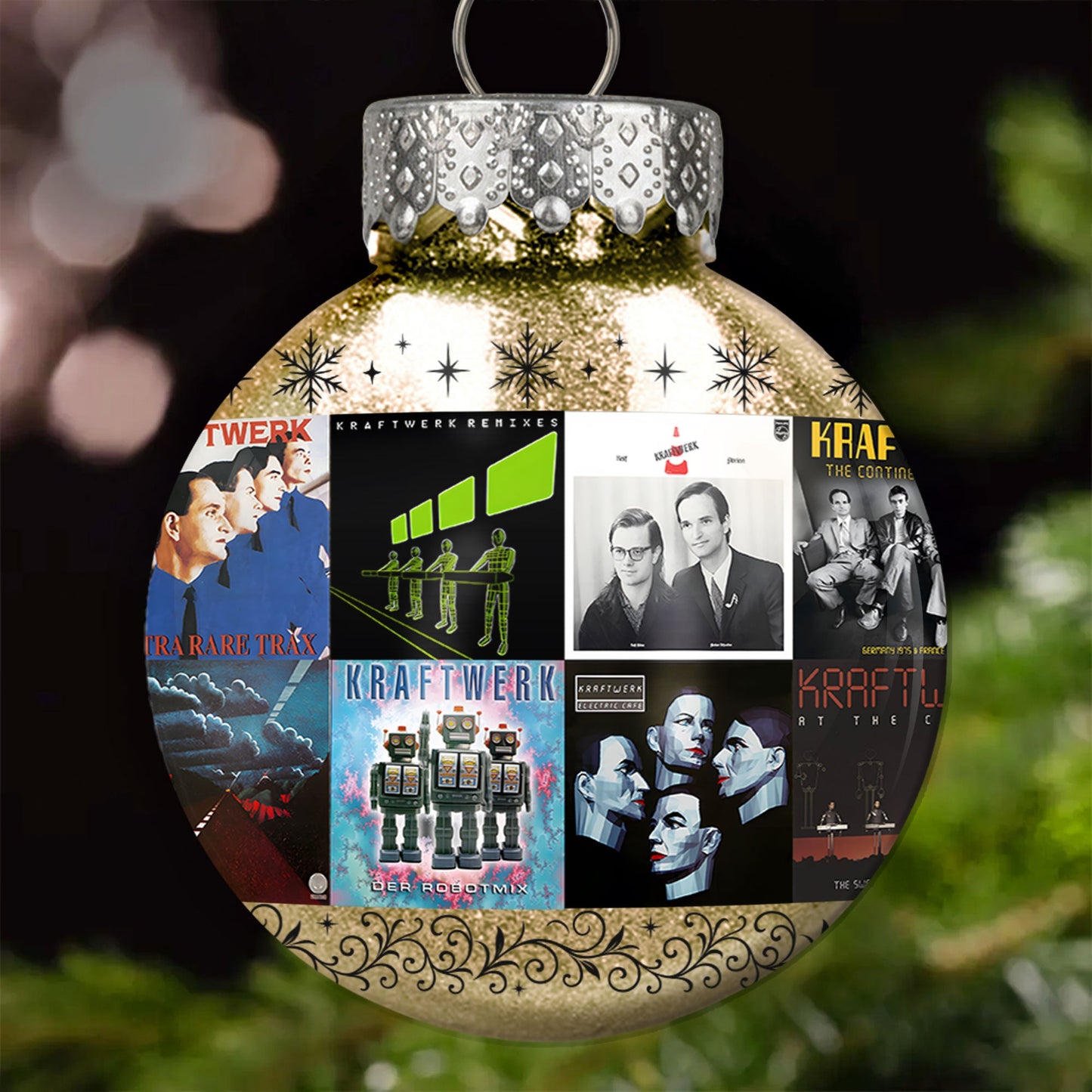 Kraftwerk Ball Ornament – The Pioneers of Electronic Sound