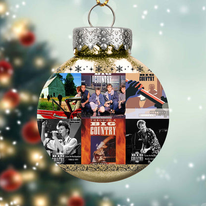 Big Country Album Collage Ornament – Classic Rock Christmas Decoration