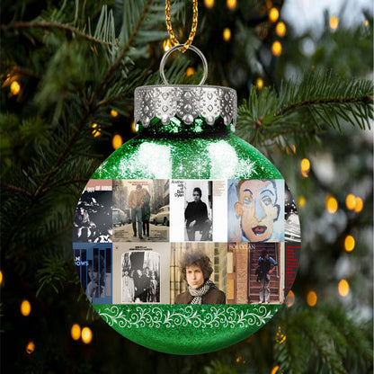 Bob Dylan Ball Ornament – A Tribute to the Poet of Rock and Timeless Melody