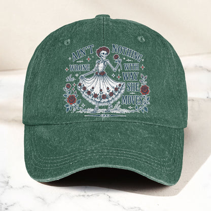 Grateful Dead Sugar Magnolia Way She Moves Vintage Denim Cap – Retro Vintage Dad Cap Gift For Dad (With Box)