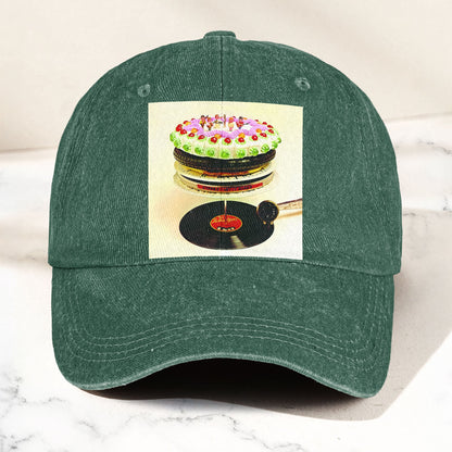The Rolling Stones Let It Bleed Music Merch Denim Cap – Retro Vintage Dad Cap Gift For Dad (With Box)