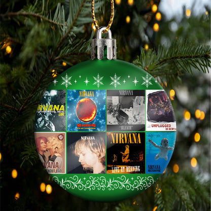 Nirvana Ball Ornament – Grunge Spirit for the Holiday Season