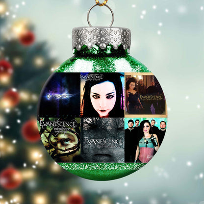 Evanescence Album Collage Ornament – Gothic Rock Christmas Decoration