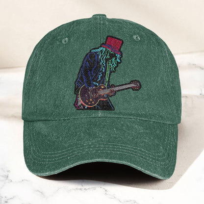Gun N'rose Denim Cap – Retro Vintage Dad Cap Gift For Dad (With Box)