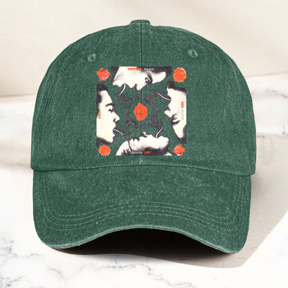 Blood Sugar Sex Magik Graphic Denim Cap – Vintage Red Hot Chili Peppers Album Merch Gift for Dad (With Box)