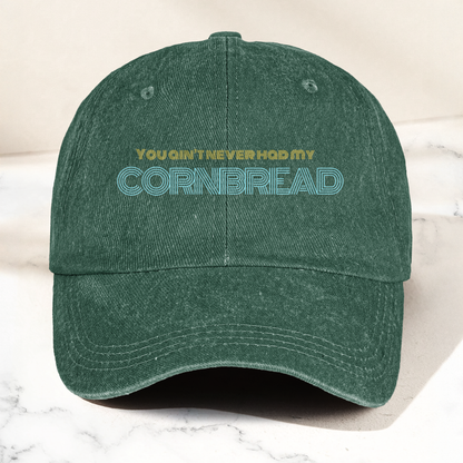 Dave Matthews Band Cornbread Lyrics Denim Cap – Retro Music Cap Gift For Dad (With Box)