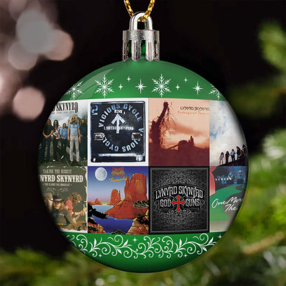 Lynyrd Skynyrd Ball Ornament – A Southern Rock Tribute for the Holiday Season