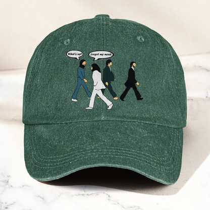 Abbey Road Denim Dad Cap – Iconic Walk ( With BOX)