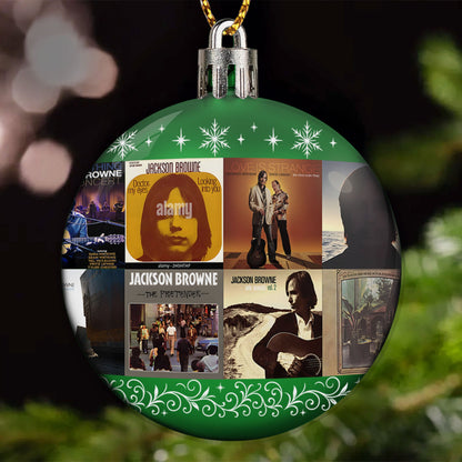 Bee Gees Ball Ornament – Glitter Blue Tribute to Disco Legends