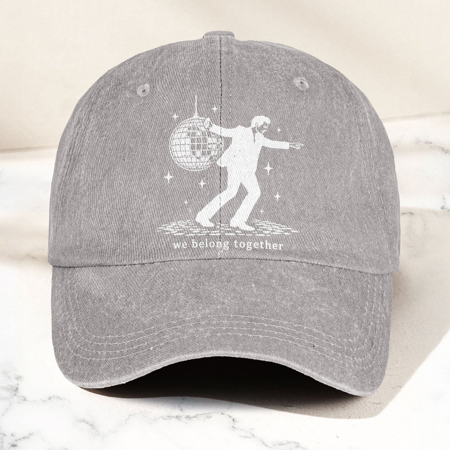 Ritchie Valens We Belong Together Disco Ball Retro Music Merch Denim Cap – Retro Vintage Dad Cap Gift For Dad (With Box)