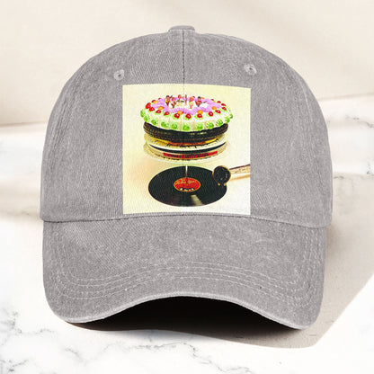 The Rolling Stones Let It Bleed Music Merch Denim Cap – Retro Vintage Dad Cap Gift For Dad (With Box)