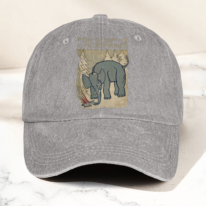 The Microphones The Glow Denim Cap – Retro Indie Rock Music Fan Cap Gift For Dad (With Box)
