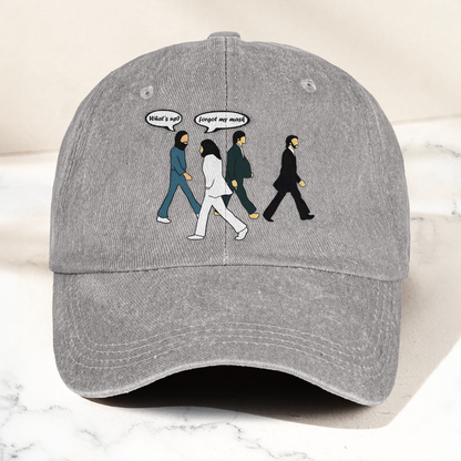 Abbey Road Denim Dad Cap – Iconic Walk ( With BOX)