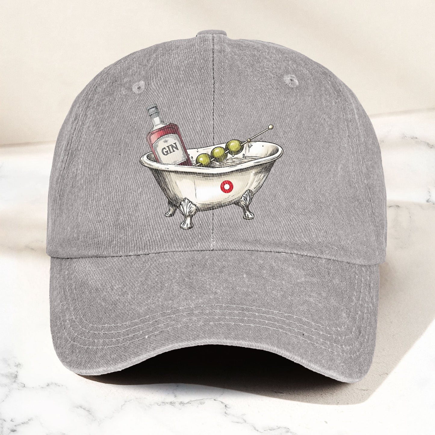 Phish Bath Tub Gin Denim Cap – Retro Music Fan Merch Cap Gift For Dad (With Box)