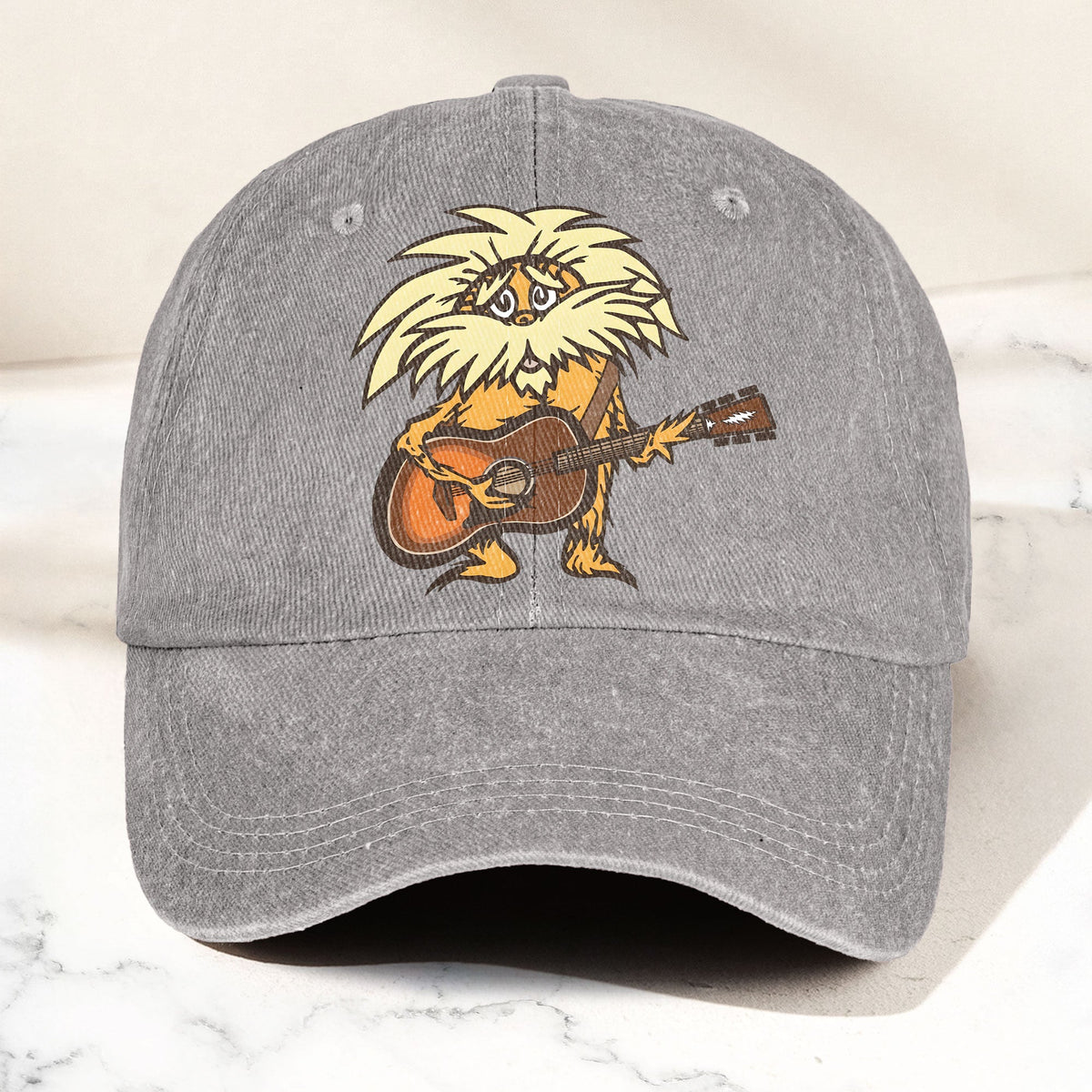 Bob Weir Denim Cap – Retro Bob Weir of Grateful Dead Merch Dad Hat (With Box)