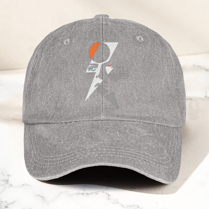 Starman Inspired by David Bowie Denim Cap – Retro Music Fan Cap Gift For Dad (With Box)