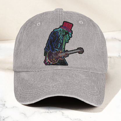 Gun N'rose Denim Cap – Retro Vintage Dad Cap Gift For Dad (With Box)