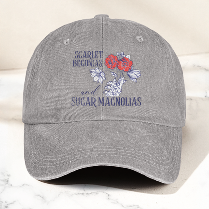 Grateful Dead Scarlet Begonias Denim Cap – Vintage Music Grateful Dead Merch Gift for Dad (With Box)