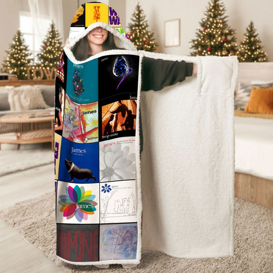 James (Band) Wearable Hooded Blanket – A Cozy Wrap of Indie-Rock Heart & 90s Nostalgia