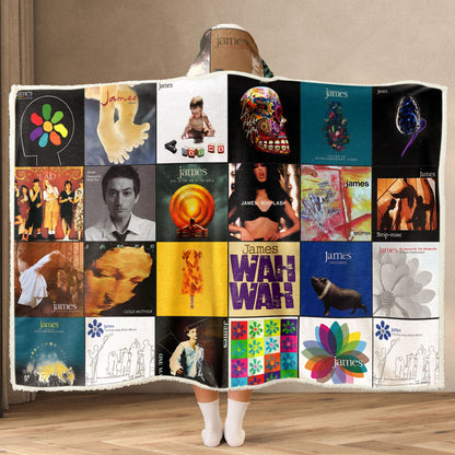 James (Band) Wearable Hooded Blanket – A Cozy Wrap of Indie-Rock Heart & 90s Nostalgia