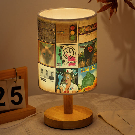 Blink-182 Fabric Lamp – Iconic Album Cover Table Light