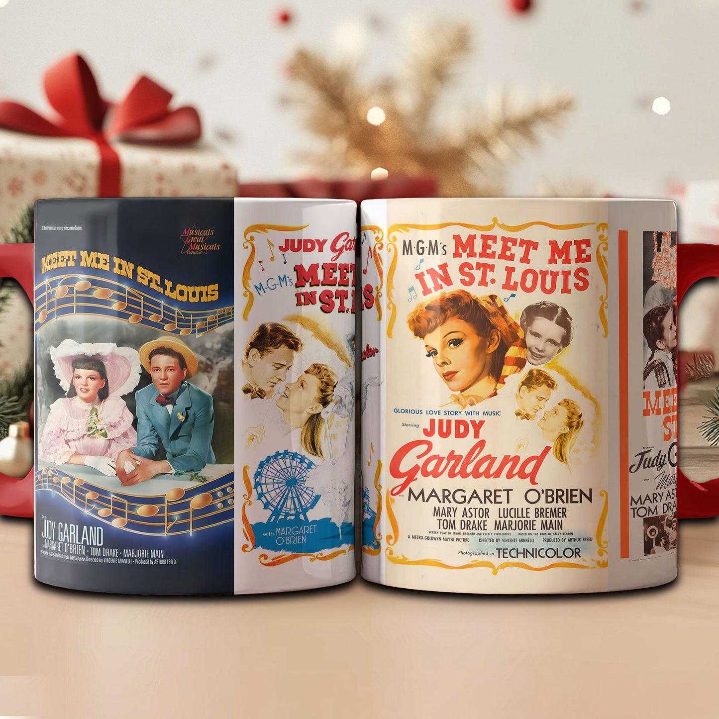 Meet Me in St. Louis Movie Poster Accent Mug – Judy Garland Classic Musical