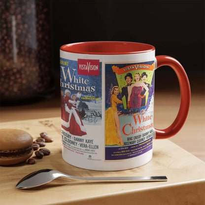 White Christmas Movie Poster Coffee Accent Mug – Classic Holiday Film Collectible