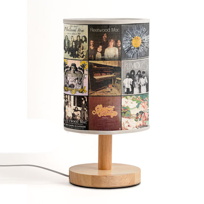 Fleetwood Mac Album Cover Table Fabric Lamp – Classic Rock Collector’s Piece