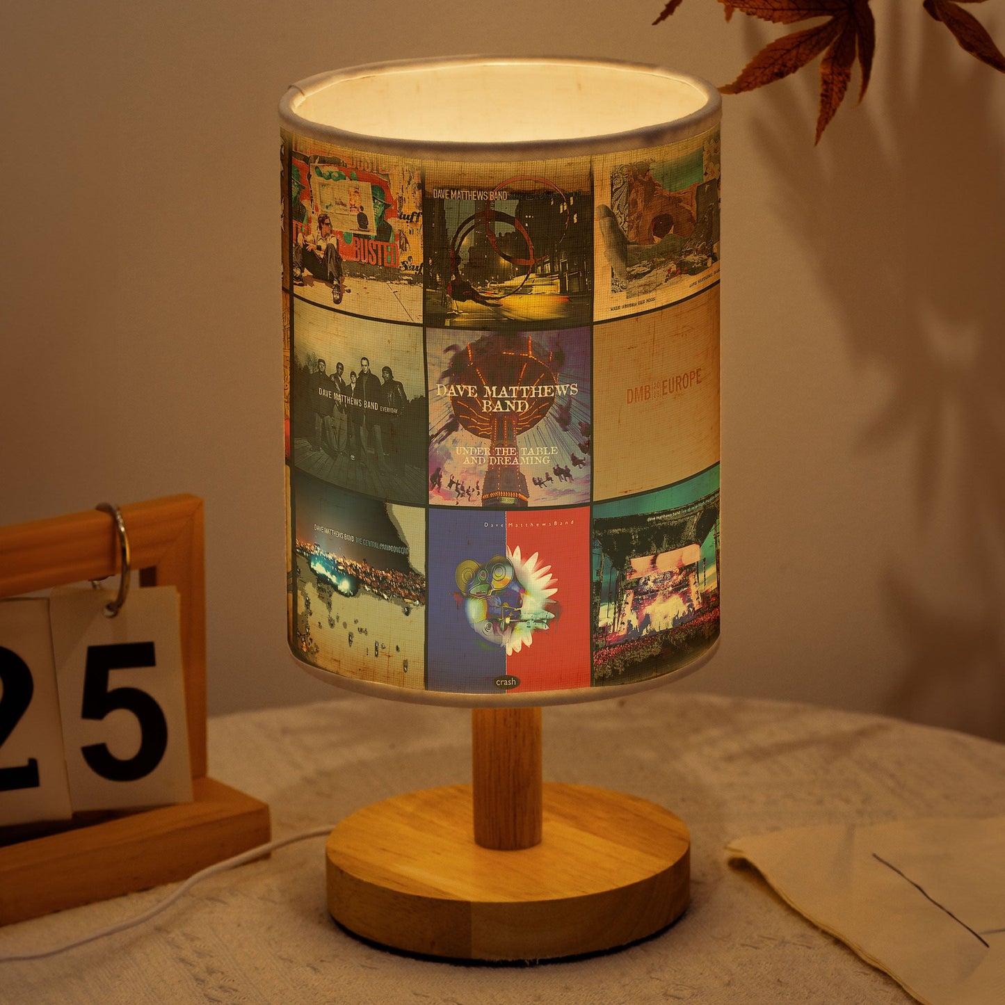Dave Matthews Band Album Cover Lamp – Rock Music Fan Table Light