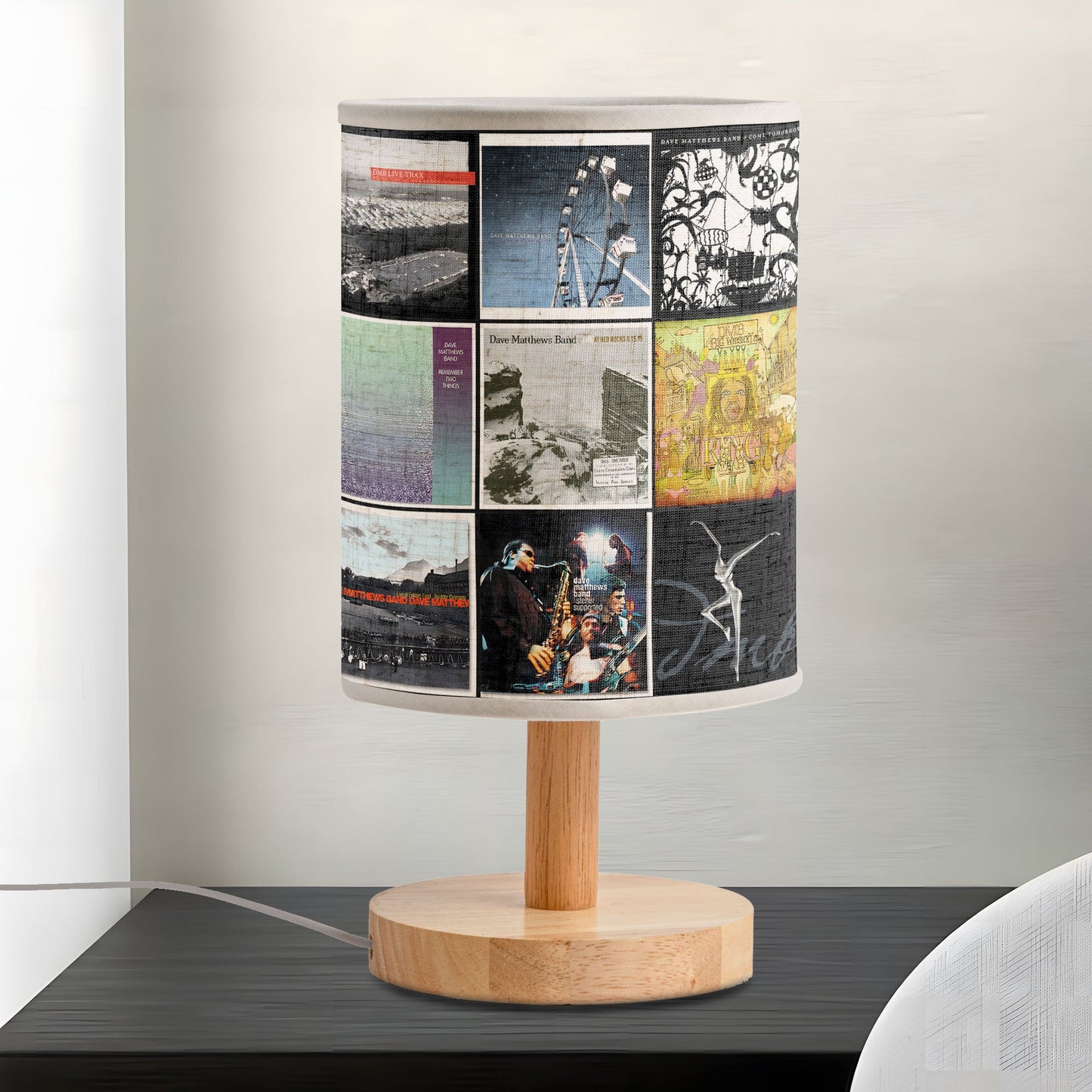 Dave Matthews Band Album Cover Lamp – Rock Music Fan Table Light