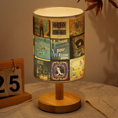 Elton John Album Cover Fabric Lamp – Legendary Pop Rock Table Light