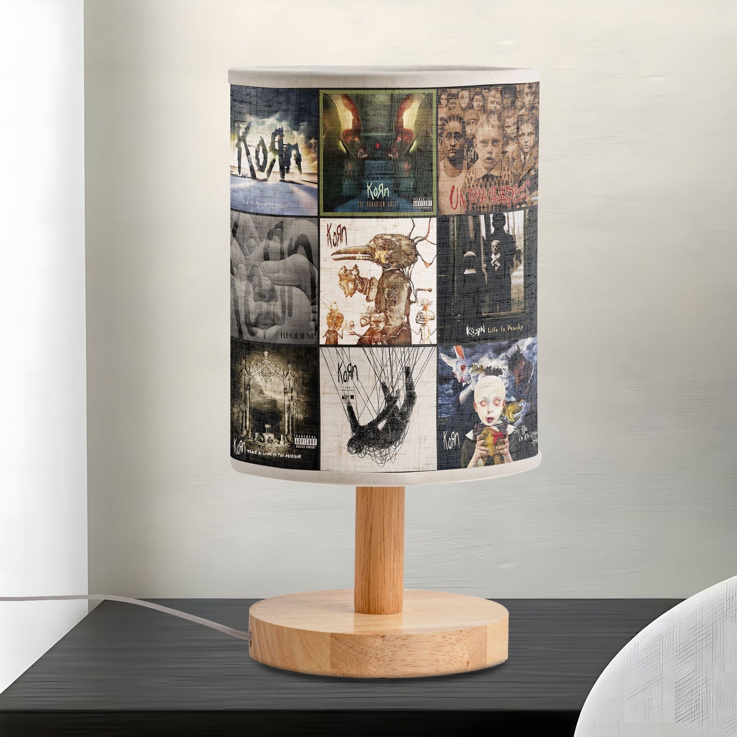 Korn Album Cover Lamp – Rock Music Inspired Home Decor