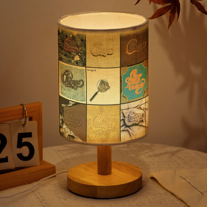 Chicago Album Fabric Lamp – A Classic Glow for True Fans