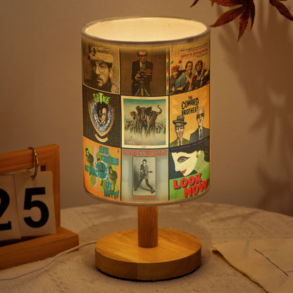 ? Elvis Costello Album Art Decorative Fabric Lamp