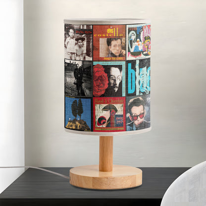 ? Elvis Costello Album Art Decorative Fabric Lamp