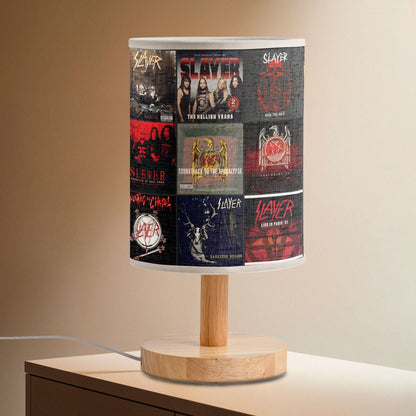 ?? Slayer Album Cover Fabric Lamp – Thrash Metal Decor for True Fans