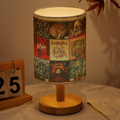 ?? Slayer Album Cover Fabric Lamp – Thrash Metal Decor for True Fans