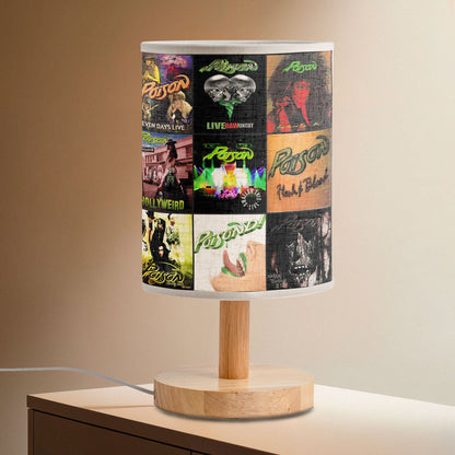 ?? Poison Album Cover Lamp – Glam Rock Room Decor for 80s Music Lovers