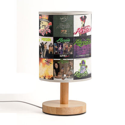 ?? Poison Album Cover Lamp – Glam Rock Room Decor for 80s Music Lovers