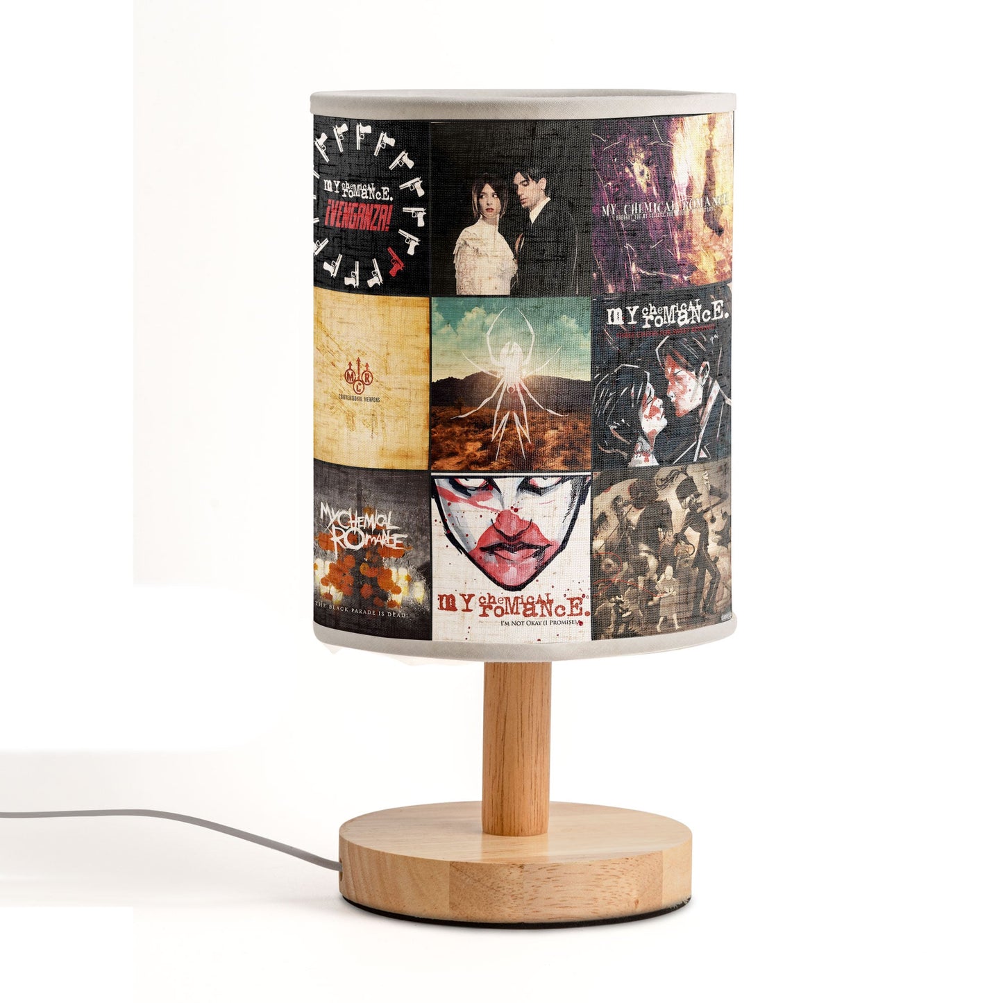 My Chemical Romance Album Art Lamp – Emo Rock Band Home Decor Night Light