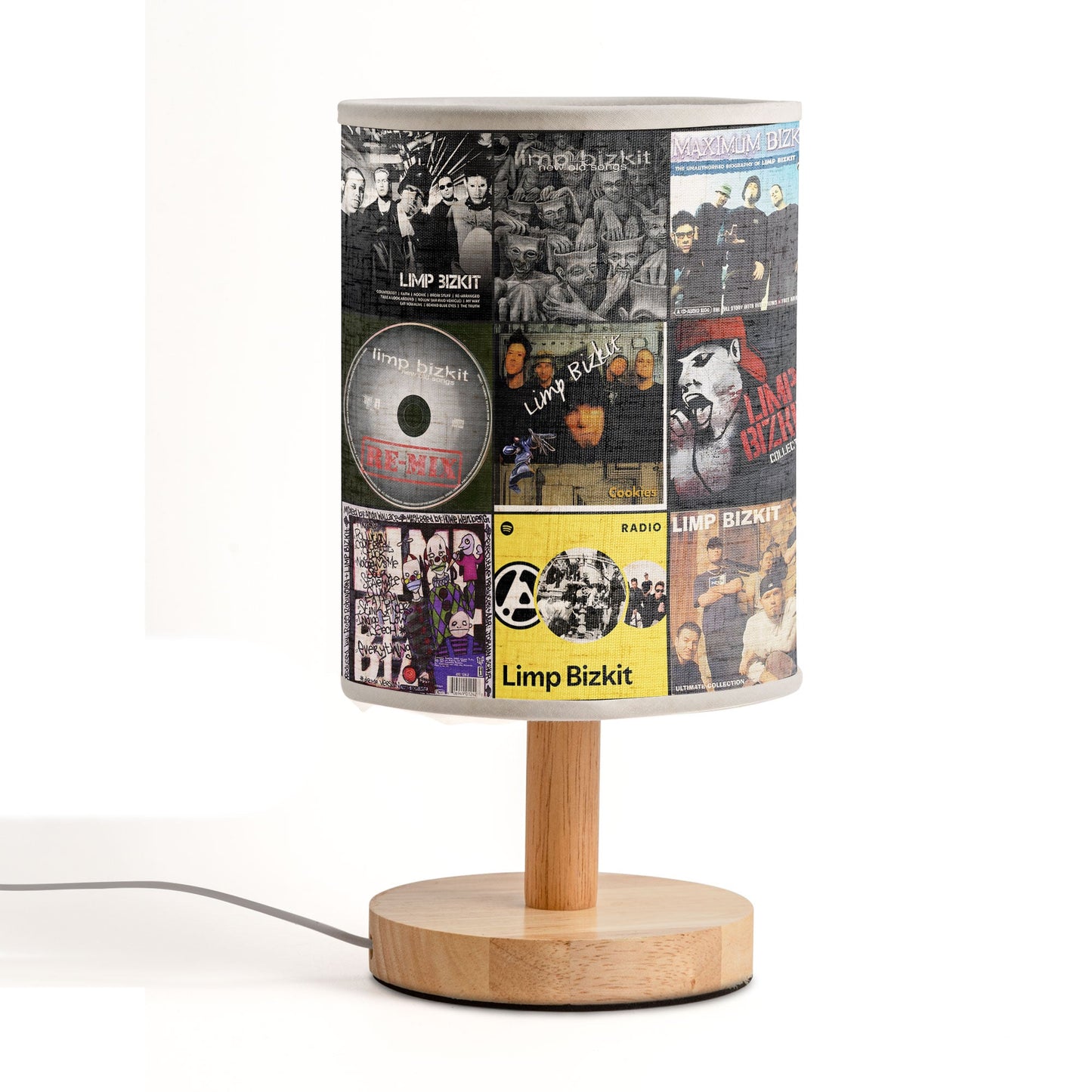 Limp Bizkit Fabric Lamp – 2000s Rock Energy